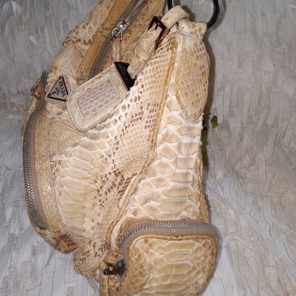 PRADA Authentic Python Handbag - Picture 4 of 14